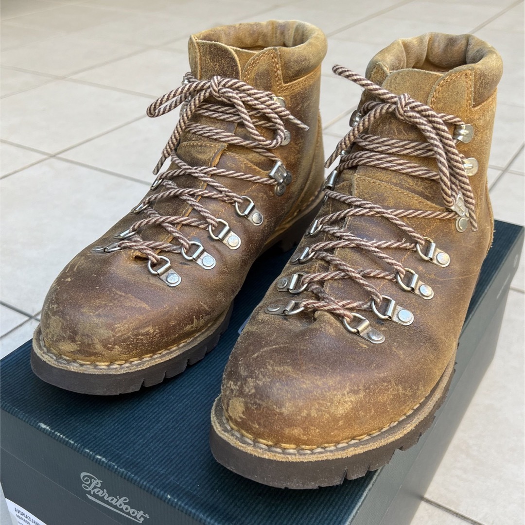 Paraboot(パラブーツ)のパラブーツ AVORIAZ アヴォリアーズ マウンテンブーツ 美品 フランス製 メンズの靴/シューズ(ブーツ)の商品写真