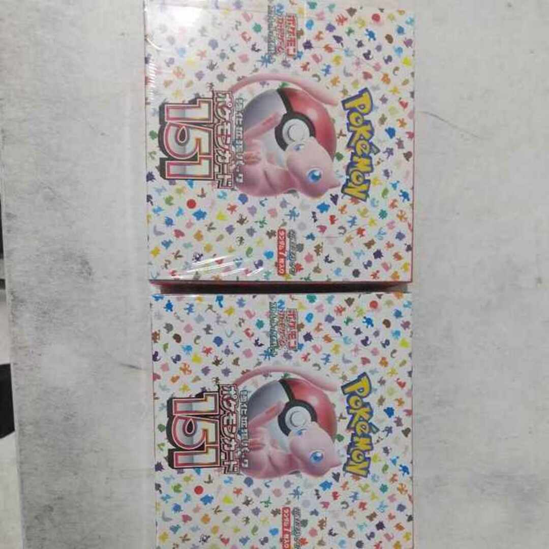 ポケモン - 未開封box2個 強化拡張パックポケモンカード151の通販 by