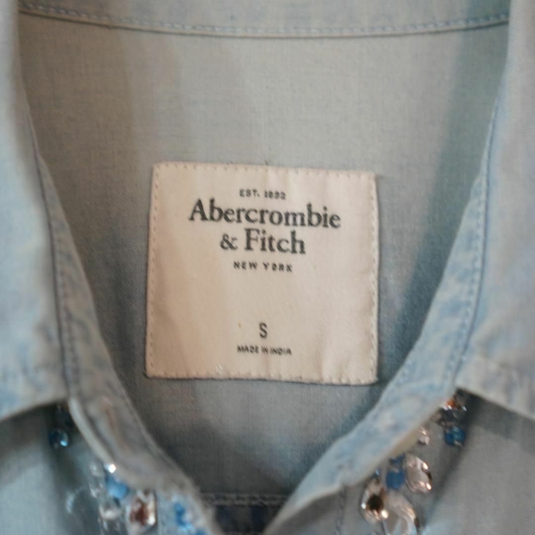 Abercrombie Fitch ライトブルーデニムシャツ シャツ | www