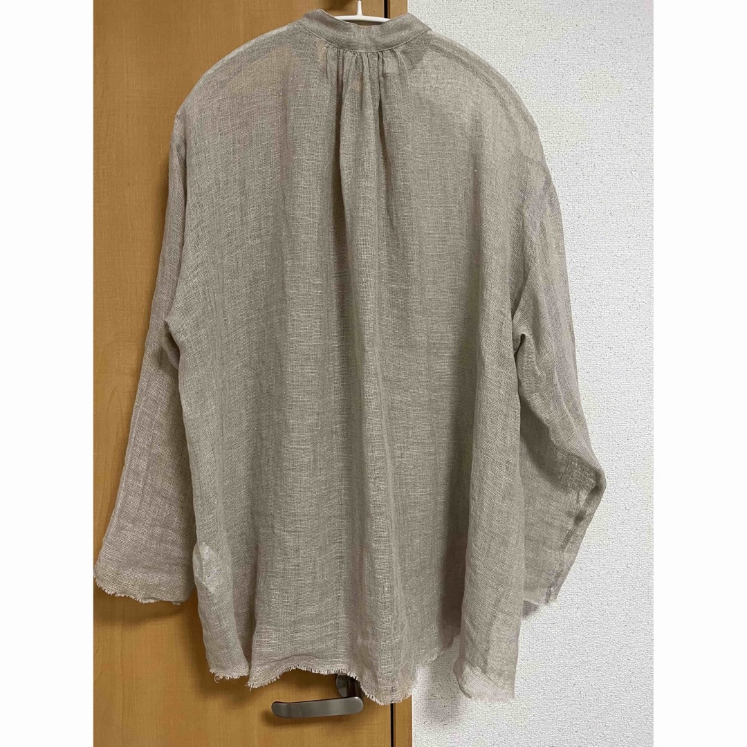 年間ランキング6年連続受賞】 Plage CALMER 別注 BandCollar シャツ