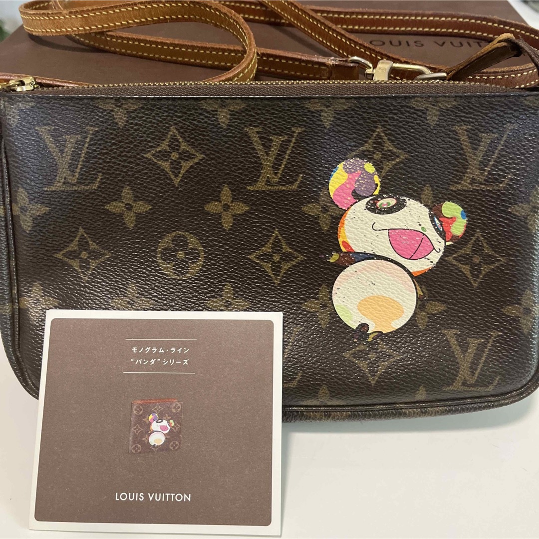 LOUIS VUITTON/アクセサリーポーチ/小物入れ/モノグラム/ブラウンカラーブラウン