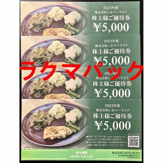 シルバーライフ 株主優待券 20000円分(ショッピング)