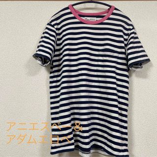 アニエスベー(agnes b.)のアニエスベー　アダムエロペ　コラボ ボーダー　カットソー(Tシャツ(半袖/袖なし))