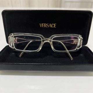 ヴェルサーチ(VERSACE)のヴェルサーチ　メガネ　ほぼ未使用(ケース付き)(サングラス/メガネ)