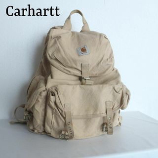 カーハート(carhartt)のcarhartt バックパック リュック 古着 ヴィンテージ ブラウン ダック地(バッグパック/リュック)