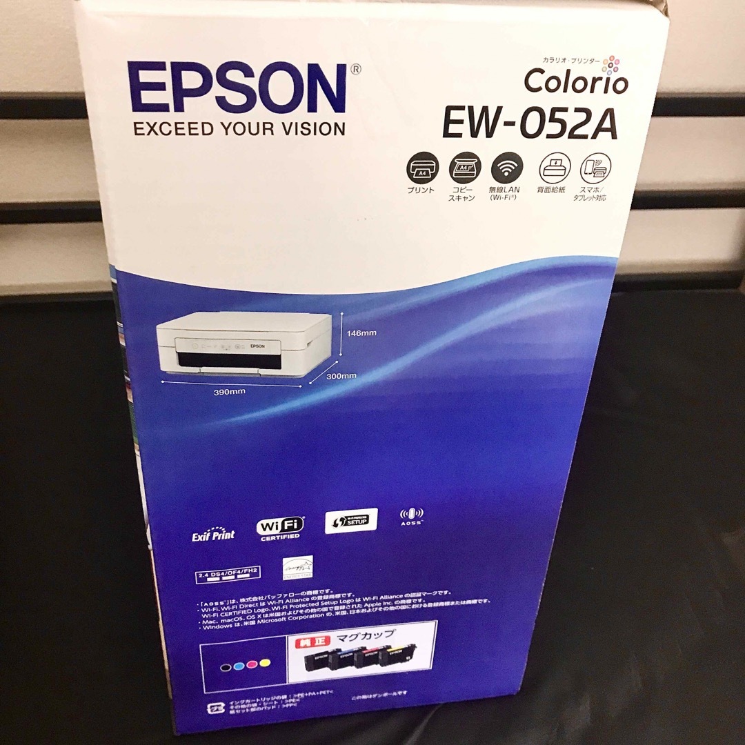 EPSON(エプソン)の未使用  コピー機 プリンター 本体 EPSON EW-052A エプソン g スマホ/家電/カメラのPC/タブレット(PC周辺機器)の商品写真