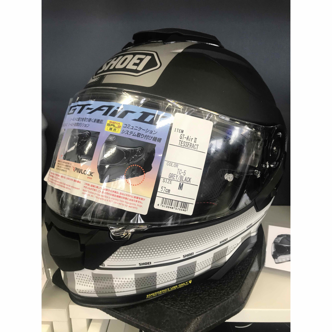 SHOEI(ショウエイ)のGT-Air II TESSERACT限定　TC-5 Mサイズ 自動車/バイクのバイク(ヘルメット/シールド)の商品写真