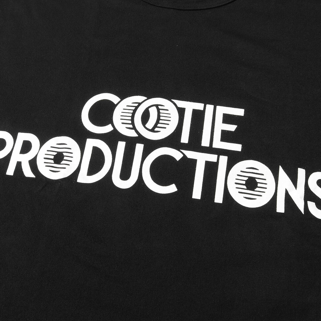 COOTIE クーティー Tシャツ サイズ:XL 20SS ブランドロゴ リラックスフィット クルーネック Tシャツ Print S/S Tee  BLUR LOGO ブラック 黒 トップス カットソー 半袖 【メンズ】【中古】【美品】