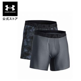 アンダーアーマー(UNDER ARMOUR)の【新品】アンダーアーマー ボクサーパンツ  6インチ 2枚セット(ボクサーパンツ)