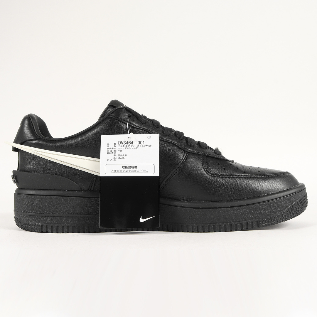 AMBUSH アンブッシュ サイズ:28.5cm 23SS NIKE AIR FORCE 1 LOW SP BLACK (DV3464-001) ナイキ エアフォース1 ロー ブラック ファントム US10.5 ローカット スニーカー コラボ【メンズ】