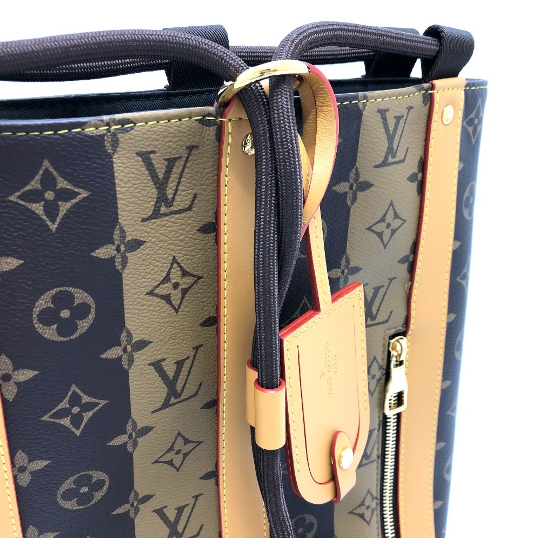 LOUIS VUITTON(ルイヴィトン)のルイヴィトン LOUIS VUITTON ランドネ メッセンジャー ストライプ M45968 モノグラム カバン ショルダーバッグ モノグラムキャンバス ブラウン メンズのバッグ(ショルダーバッグ)の商品写真