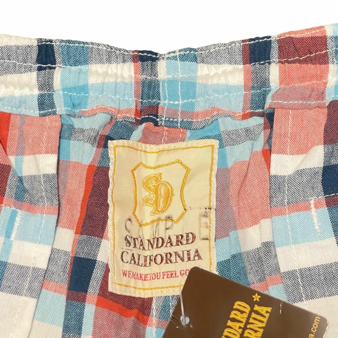 【新品】スタンダードカリフォルニア ショーツ M相当 チェック スタカリ スタンダードカリフォルニア チェックショーツ