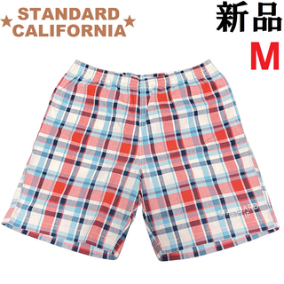 STANDARD CALIFORNIA チェックコットンイージーショートパンツ