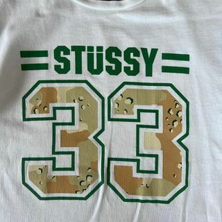 ステューシー ナンバリング 33 Tシャツ stussy tribe 半袖 白