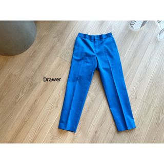 ドゥロワー(Drawer)のDrawer SUMMER コットンシルク テーパードパンツ　36(カジュアルパンツ)