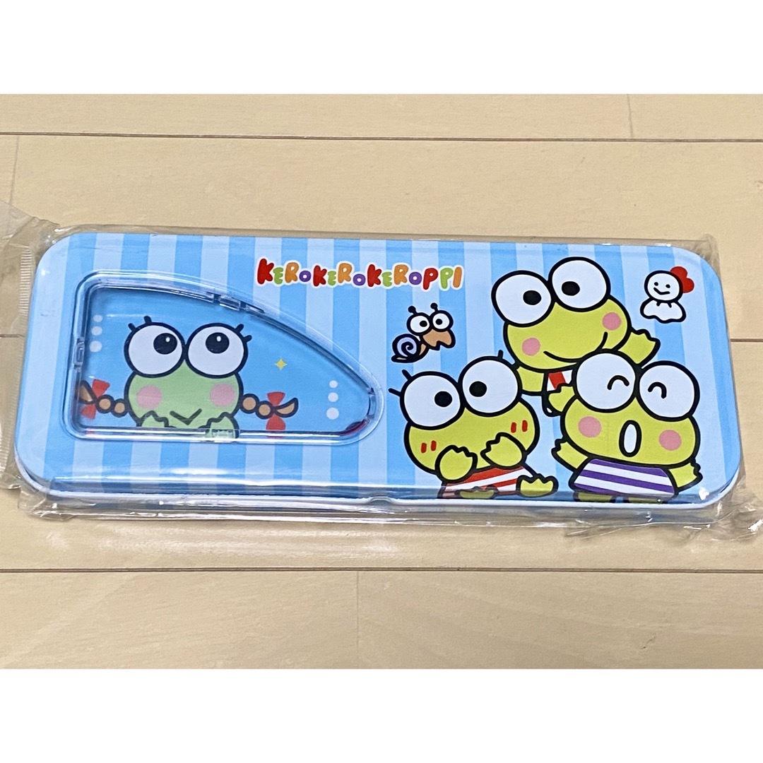 サンリオ けろけろけろっぴ 1994年 カエルずかん ペンケース サンリオ けろけろけろっぴ 1994年 カエルずかん ペンケース