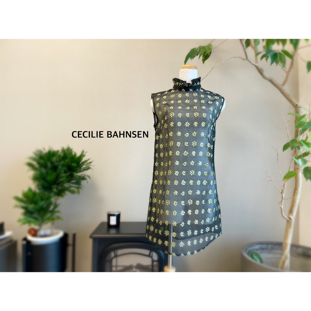 在庫セール送料無料 CECILIE BAHNSEN セシリーバンセン ミモザ柄バック