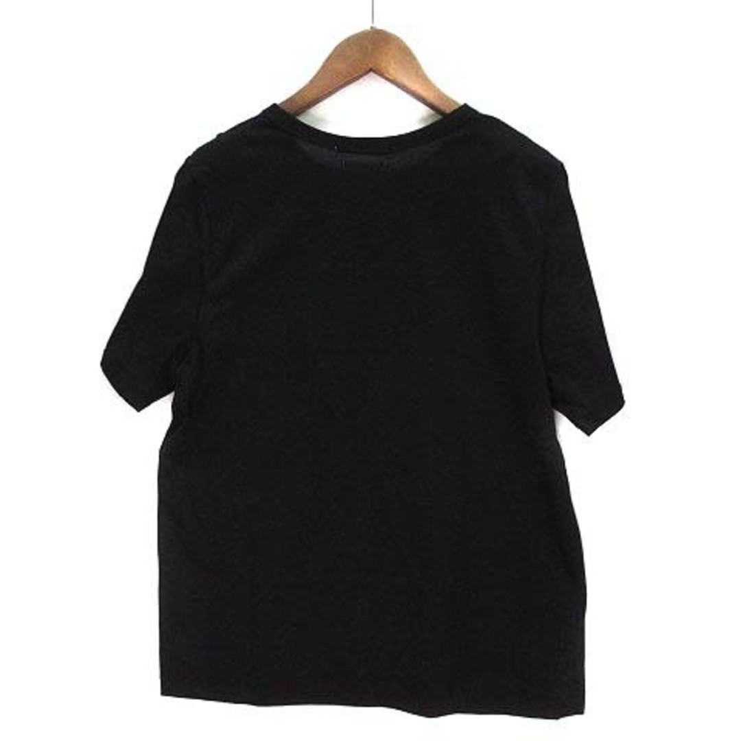 other(アザー)のマリアプラス La maison Tシャツ カットソー 半袖 ブラック 黒 M レディースのトップス(Tシャツ(半袖/袖なし))の商品写真