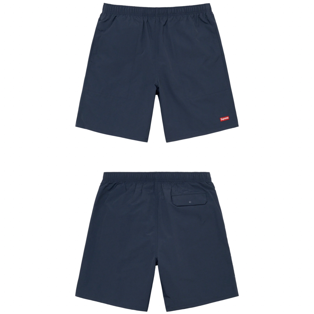 Supreme 23ss Nylon Water Short Navy S - ショートパンツ