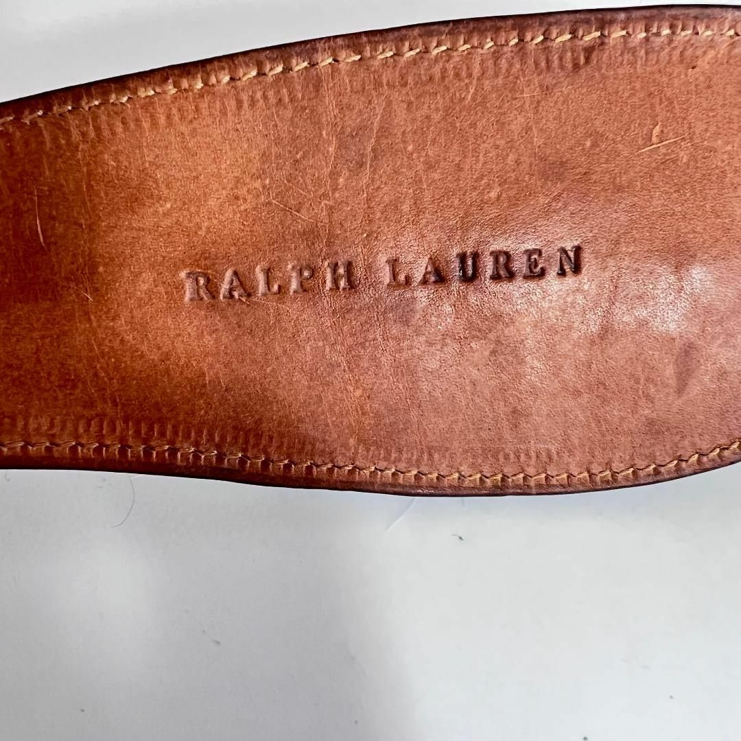 Ralph Lauren(ラルフローレン)のラルフローレンコレクション  本革 レザー ハラコ ウエストベルト M レディースのファッション小物(ベルト)の商品写真