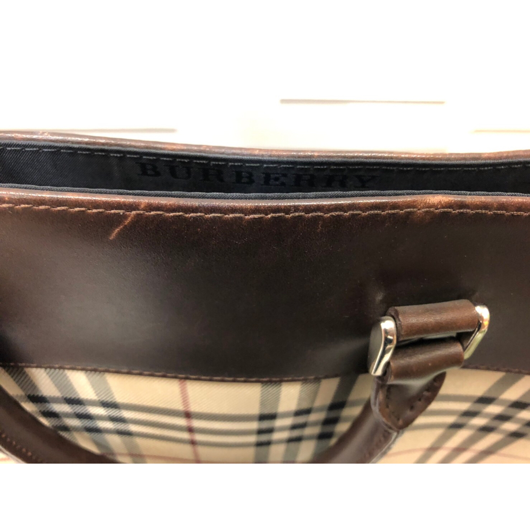 BURBERRY(バーバリー)の◇バーバリー　ノバチェック　トートバッグ大容量　マチ有り◇ レディースのバッグ(トートバッグ)の商品写真