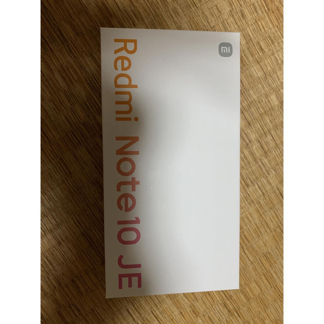 RedmiNote代表カラーXiaomi Redmi Note 10 JE XIG02 クロームシルバー