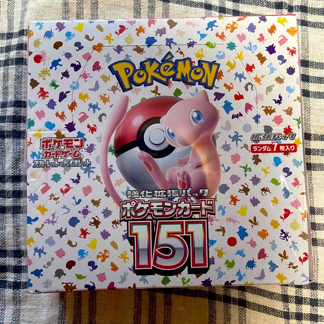 ポケモンカード151 スカーレット&バイオレット シュリンク付き ポケモンカード151 スカーレット&バイオレット シュリンク付き