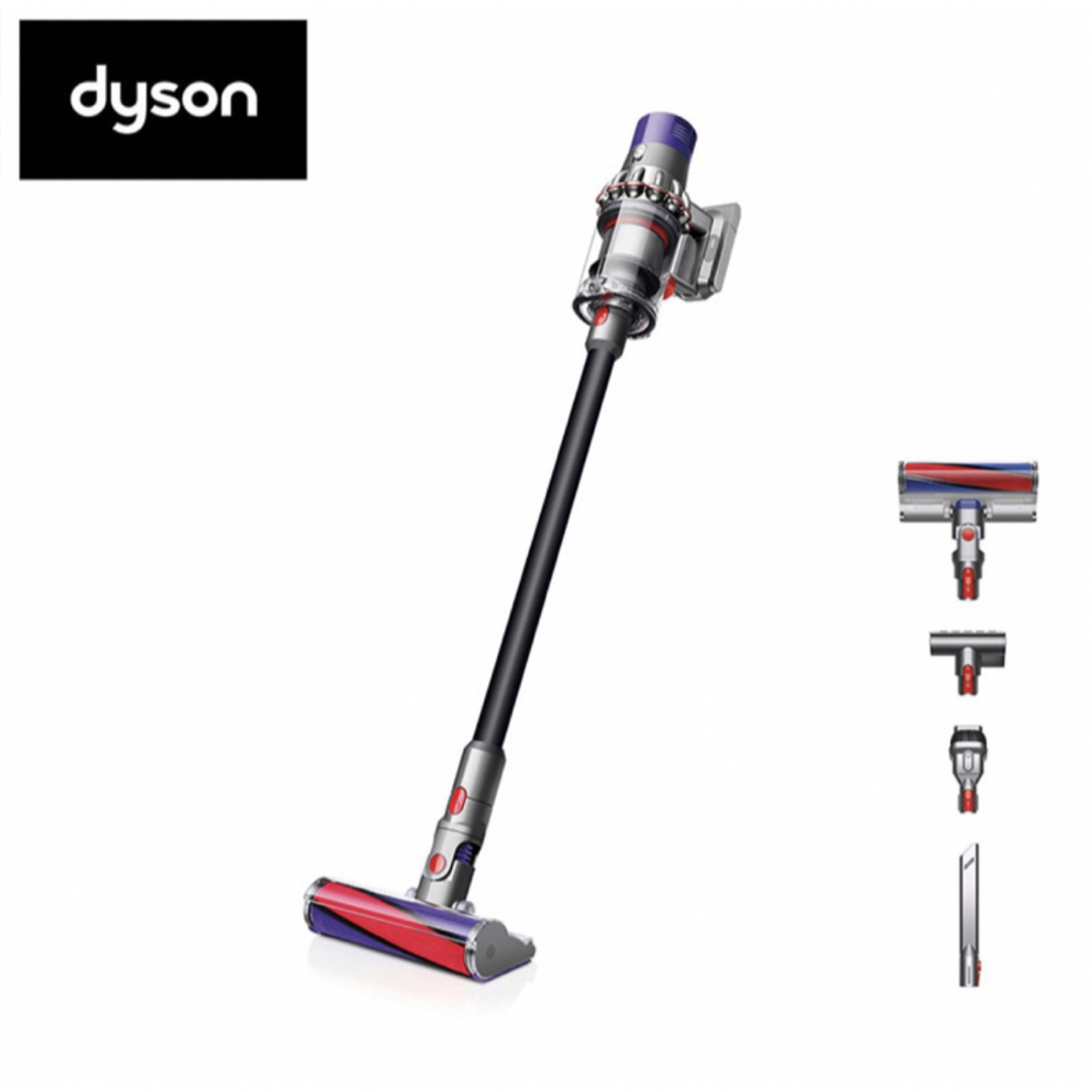 Dyson(ダイソン)の【新品未開封品】Dyson Cyclone V10 Fluffy Black スマホ/家電/カメラの生活家電(掃除機)の商品写真