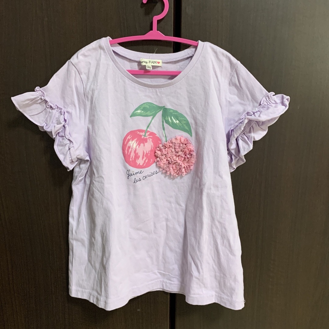 anyfam さくらんぼTシャツ