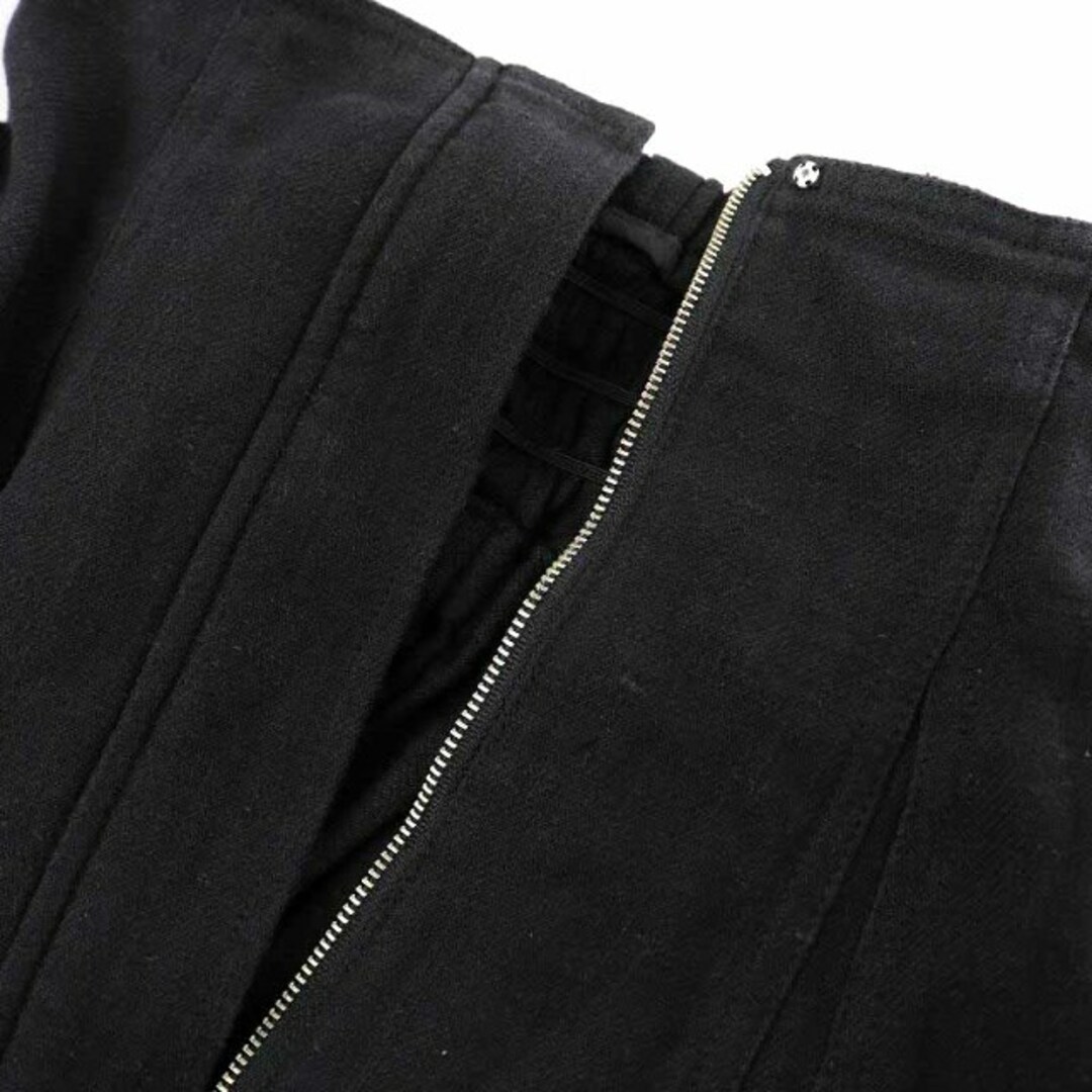 SNIDEL(スナイデル)のスナイデル スウィッチパターンスカート フレアスカート 0 S 黒 ブラック レディースのスカート(ひざ丈スカート)の商品写真
