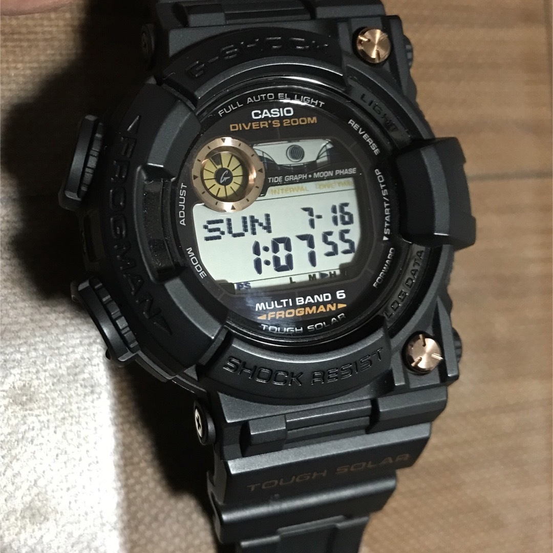 G-SHOCK FROGMAN ローズゴールドGWF-1000B-1JR