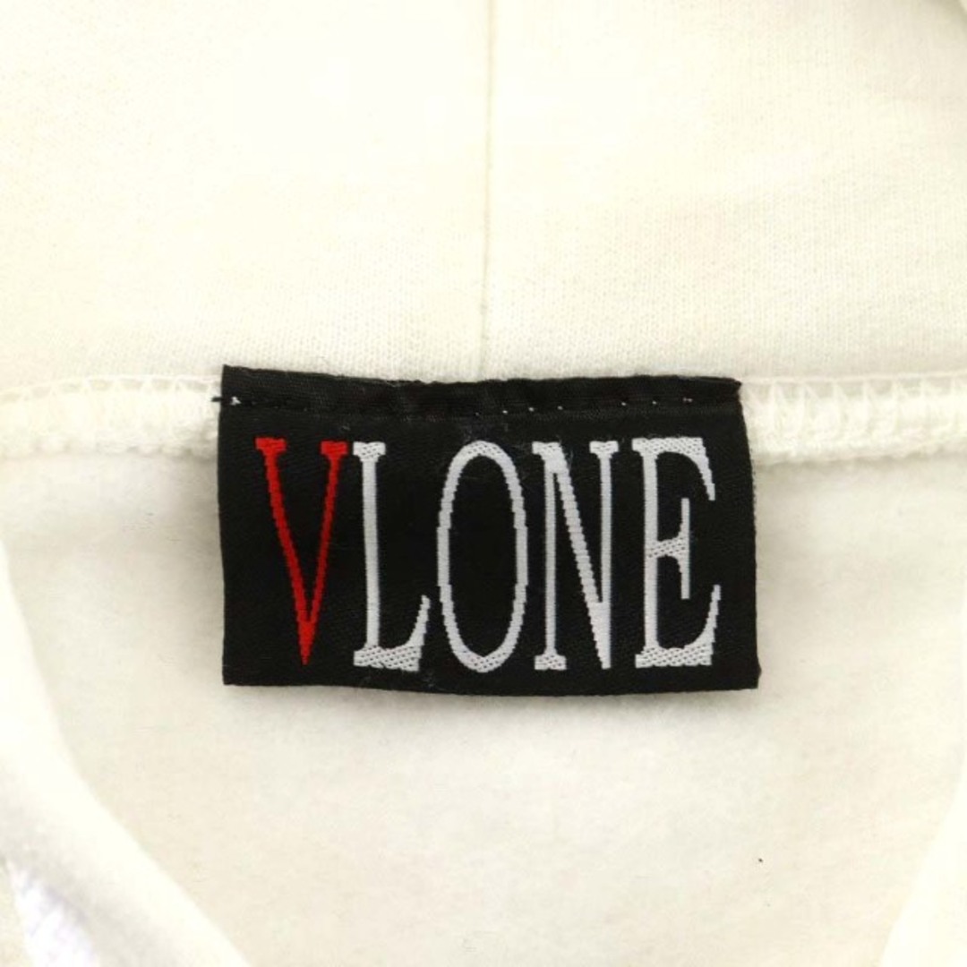 VLONE ヴィーローン パーカー プルオーバー 長袖 ロゴ L 白 | www