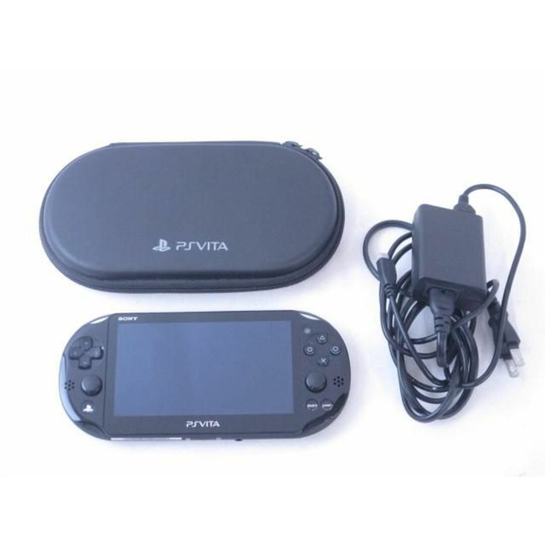 訳有動作品 ゲーム PS Vita 本体 Wi-Fiモデル ケース・充電器付き-