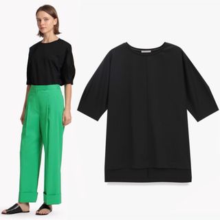 セオリーリュクス(Theory luxe)のtheory luxe 23SS ウォッシャブル プルオーバー Tシャツ(カットソー(半袖/袖なし))