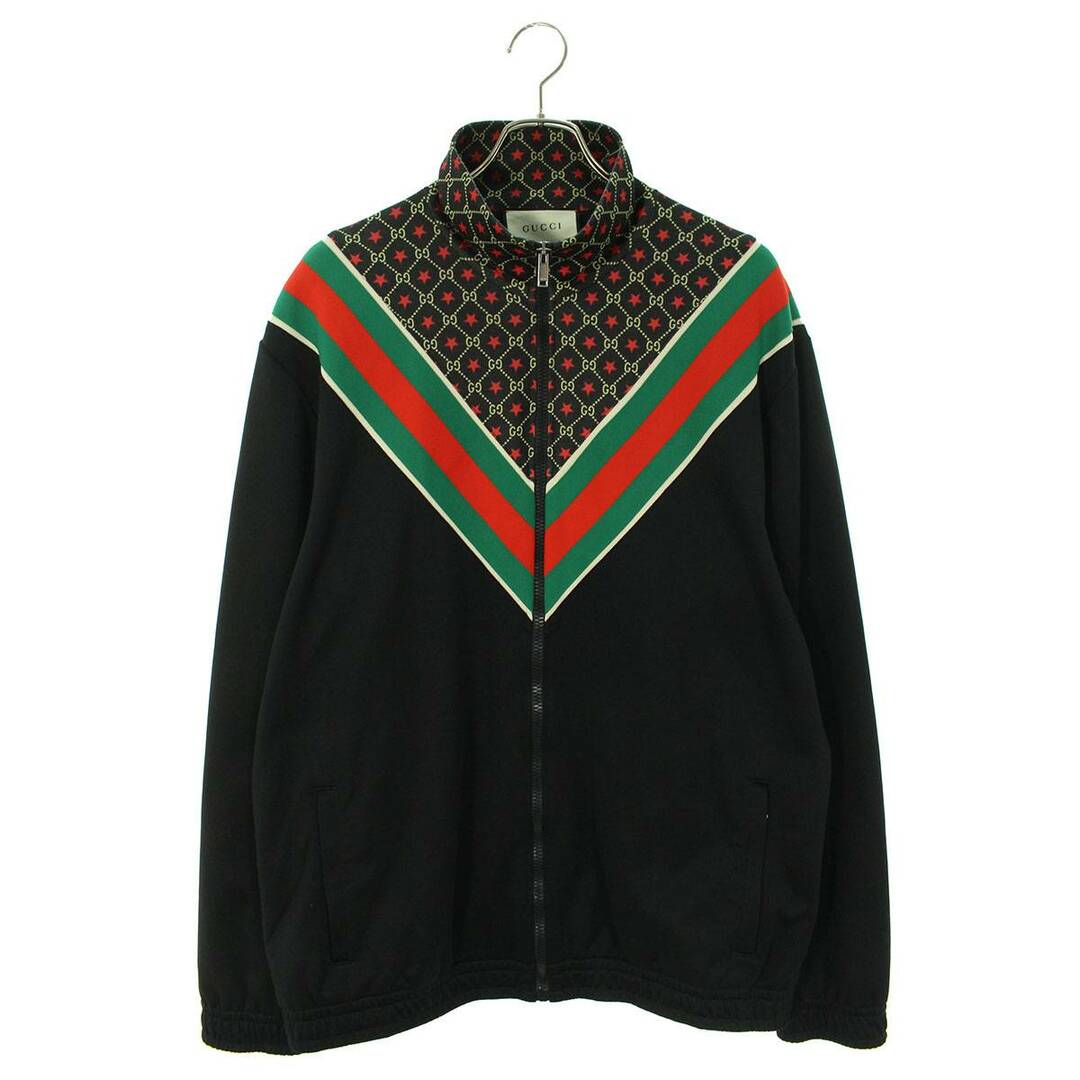グッチ 20SS 575734 XJBA5 GGスターシェリーラインジャージトラックブルゾン メンズ L | フリマアプリ ラクマ
