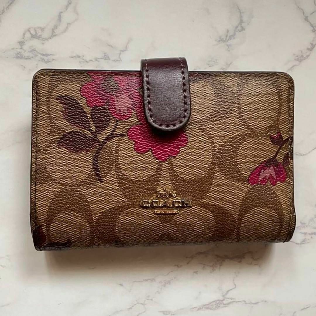 COACH♡コーチ カラフル  シグネチャー 二つ折財布