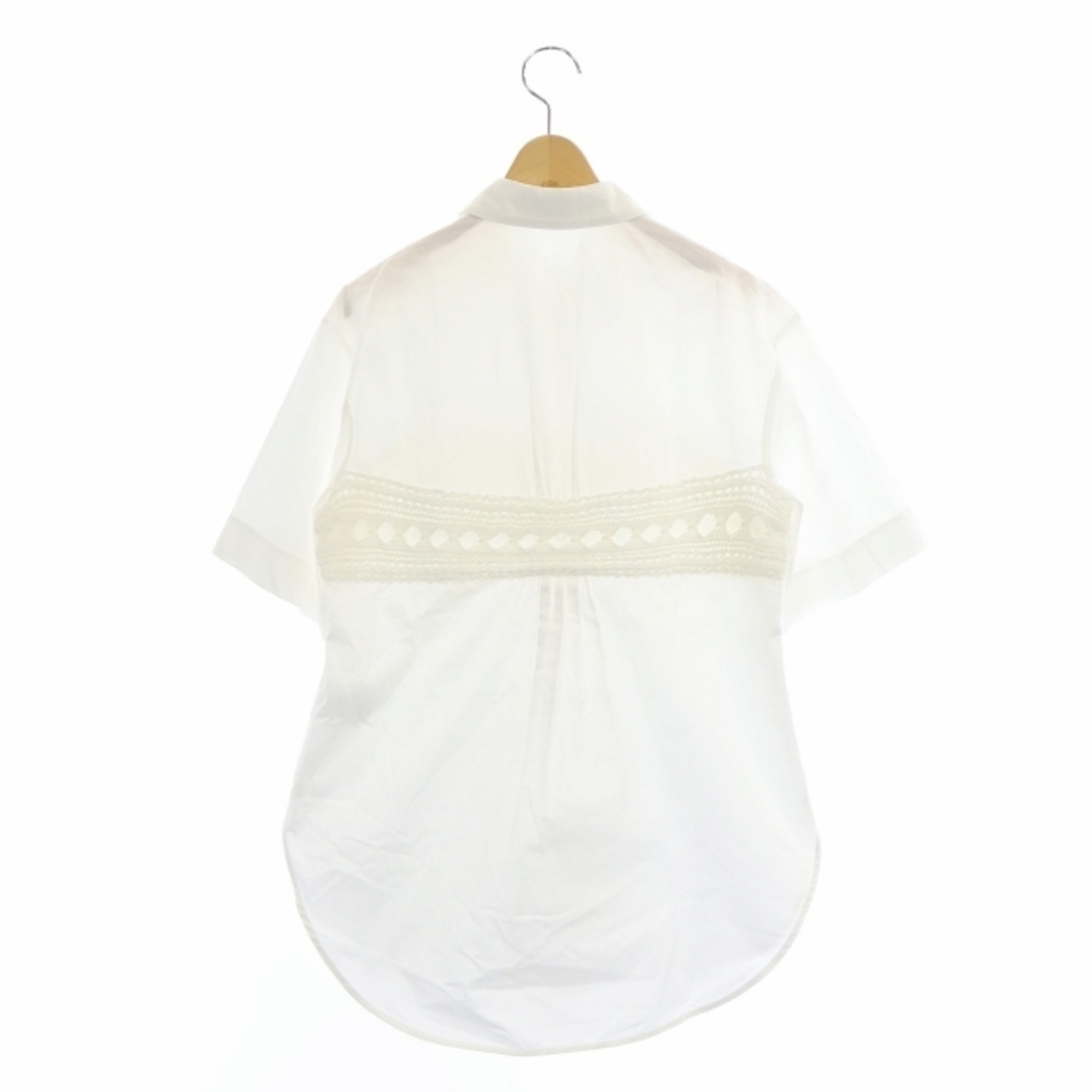 LE CIEL BLEU(ルシェルブルー)のルシェルブルー 22SS Knit Bra Detail Shirt シャツ レディースのトップス(シャツ/ブラウス(半袖/袖なし))の商品写真