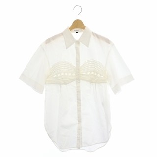 ルシェルブルー(LE CIEL BLEU)のルシェルブルー 22SS Knit Bra Detail Shirt シャツ(シャツ/ブラウス(半袖/袖なし))