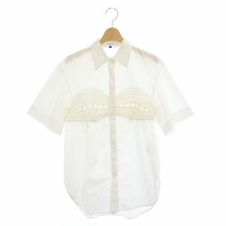 ルシェルブルー(LE CIEL BLEU)のルシェルブルー 22SS Knit Bra Detail Shirt シャツ(シャツ/ブラウス(半袖/袖なし))