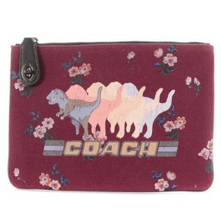 美品✨ COACH クラッチバッグ レキシー ターンロック レザー ブラック