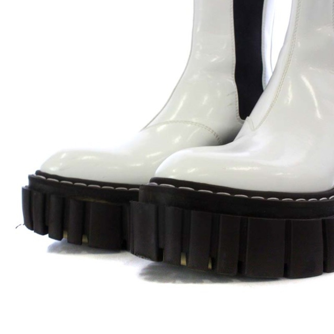 ステラマッカートニー PLASTIC EMILIE BOOT 38 白 7