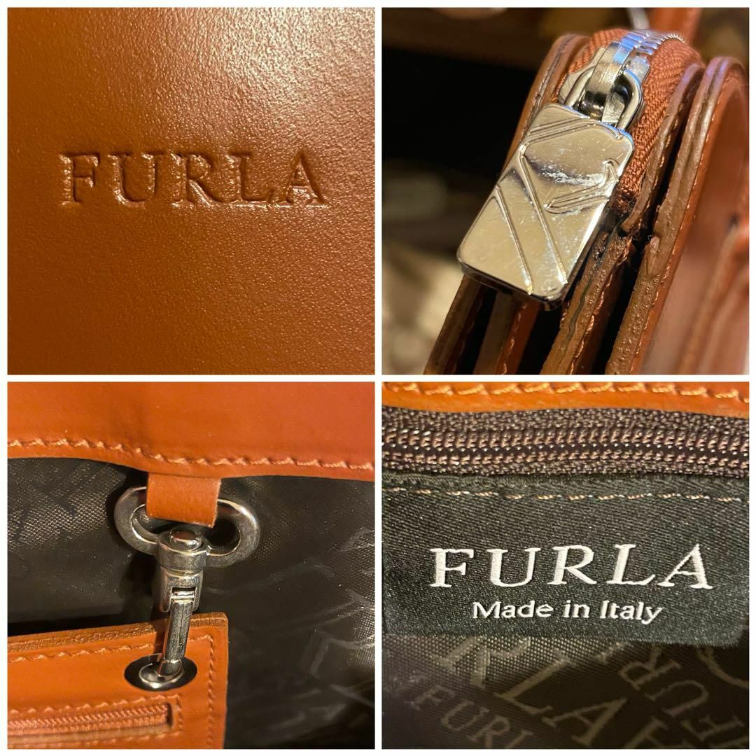 Furla(フルラ)の【美品】FURLA  フルラ ビジネスバッグ  ハンドバッグ  ブリーフケース レディースのバッグ(トートバッグ)の商品写真