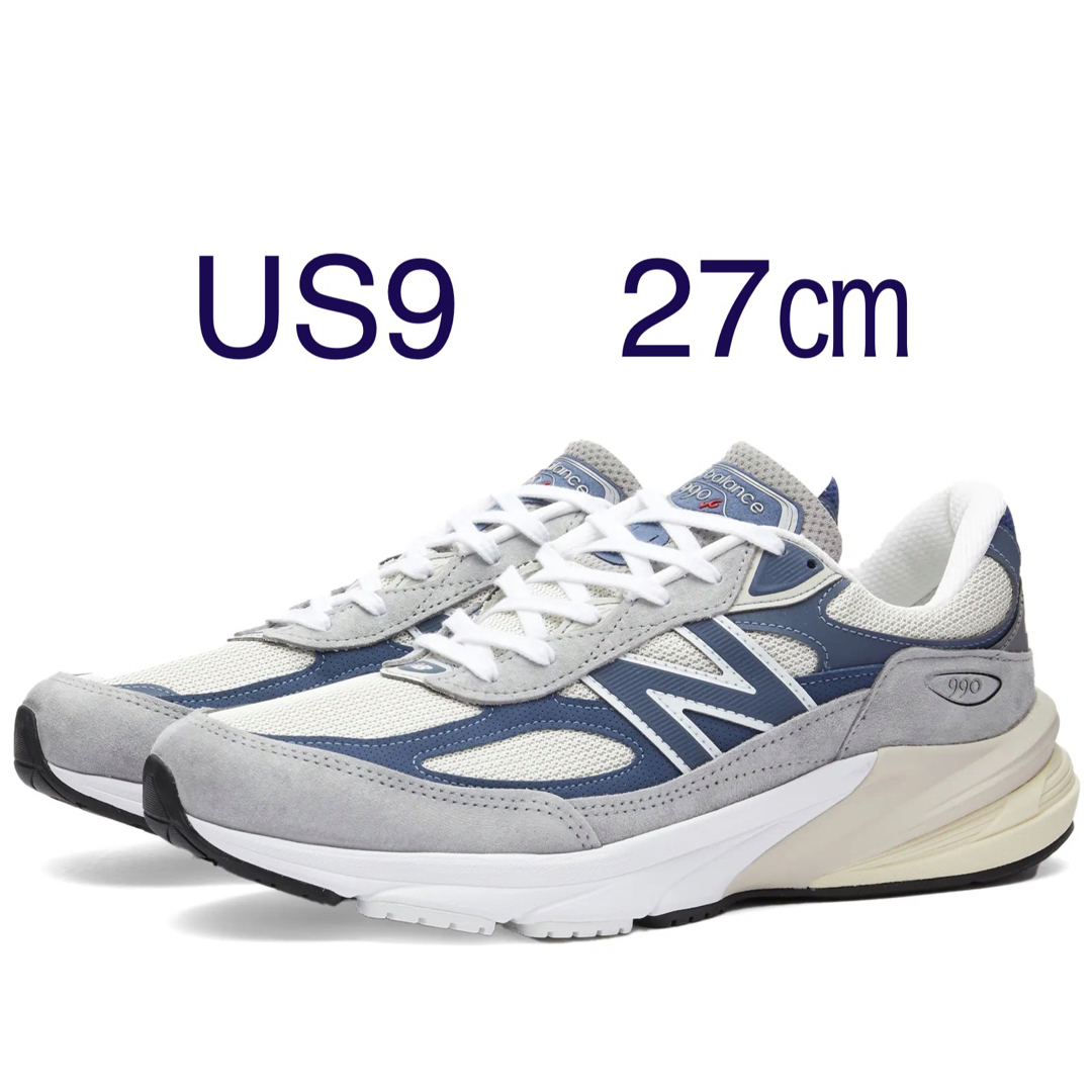 新品未使用 US9 27センチ ニューバランス M990V6-