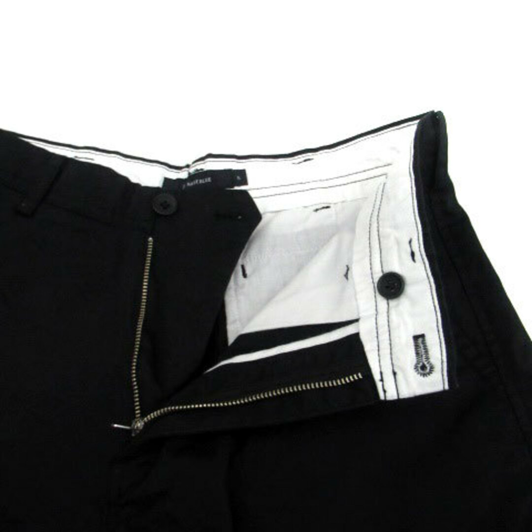 RAGEBLUE(レイジブルー)のレイジブルー RAGEBLUE テーパードパンツ 七分丈 S 黒 ブラック メンズのパンツ(スラックス)の商品写真