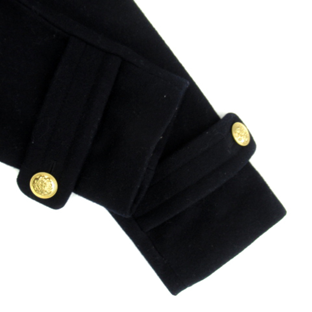 CLEAR IMPRESSION(クリアインプレッション)のクリアインプレッション Pコート ピーコート ショート丈 フード付き 3 紺 レディースのジャケット/アウター(ピーコート)の商品写真