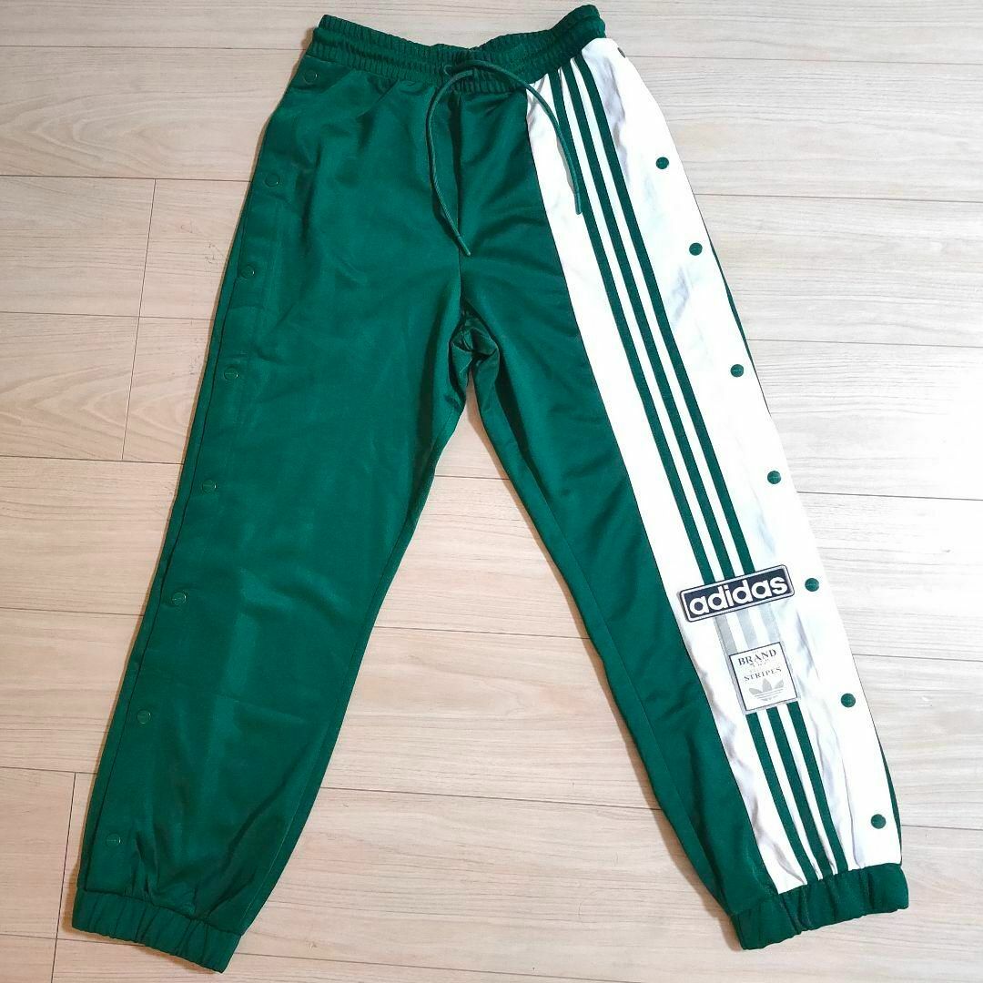 L 新品 adidas ADIBREAK PANTS アディブレイク パンツ 緑