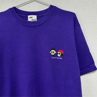 レオン マチルダ Tシャツ 紫 LEON(Tシャツ/カットソー(半袖/袖なし))