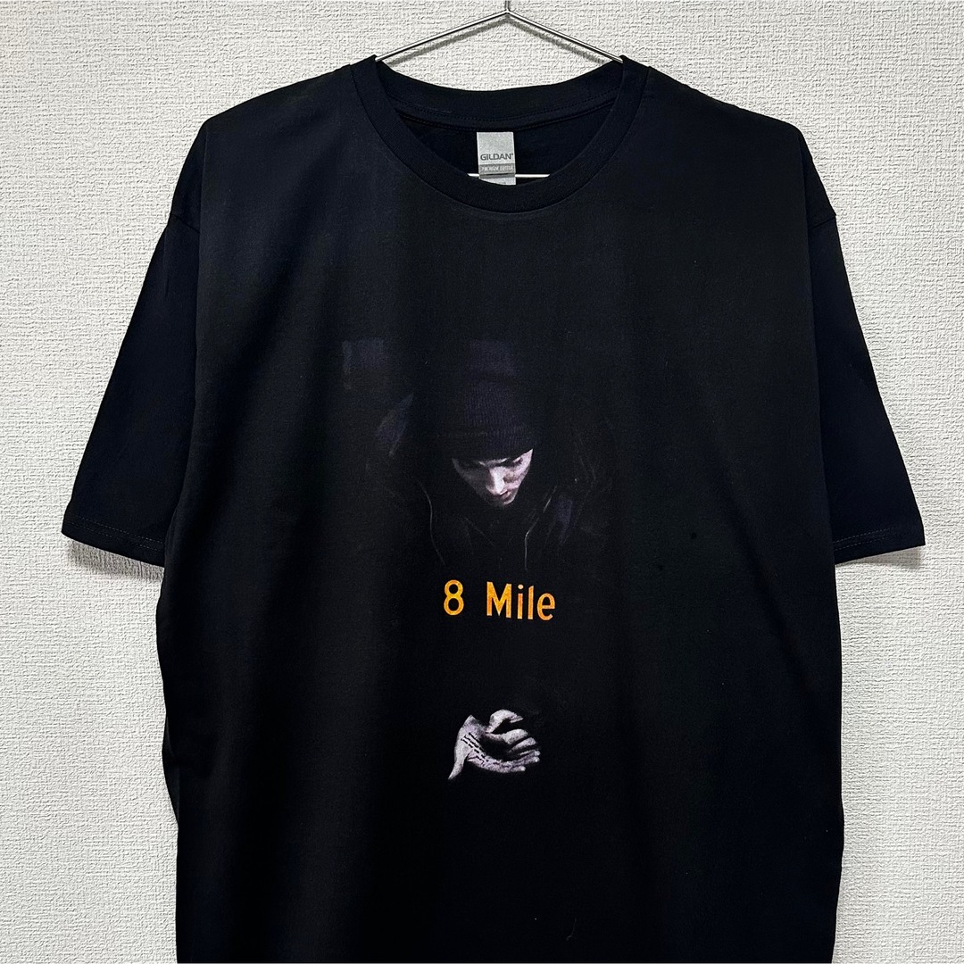 8mile Tシャツ 黒 エミネム EMINEM メンズのトップス(Tシャツ/カットソー(半袖/袖なし))の商品写真