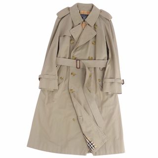 バーバリー(BURBERRY)の美品 Vintage バーバリー Burberrys コート トレンチコート 裏チェック ベルト付き アウター メンズ 94-175-6(L相当) カーキベージュ(トレンチコート)