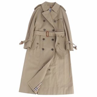 バーバリー(BURBERRY)の極美品 Vintage バーバリー Burberrys コート トレンチコート 裏チェック ベルト付き アウター レディース 9AB2(M相当) カーキベージュ(トレンチコート)